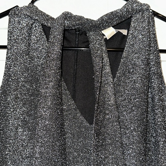 Michael by Michael Kors black/silver stretch jumpsuit - Picture 7 of 7